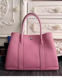 Hermes original togo leather garden party 36 bag G0360 pink