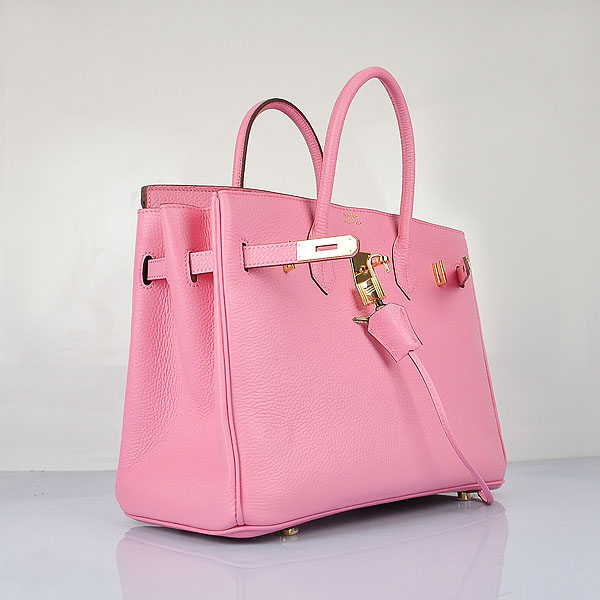 Hermes original togo leather birkin 35 bag H35-1 rose confetti