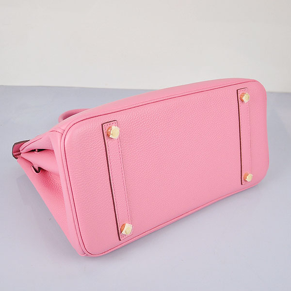 Hermes original togo leather birkin 35 bag H35-1 rose confetti