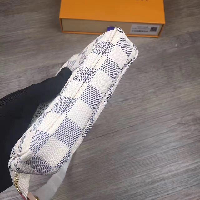 2017 louis vuitton origianl damier azur mini pochette accessoires N58010