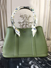 Hermes original togo leather garden party 36 bag G0360 vert veronese