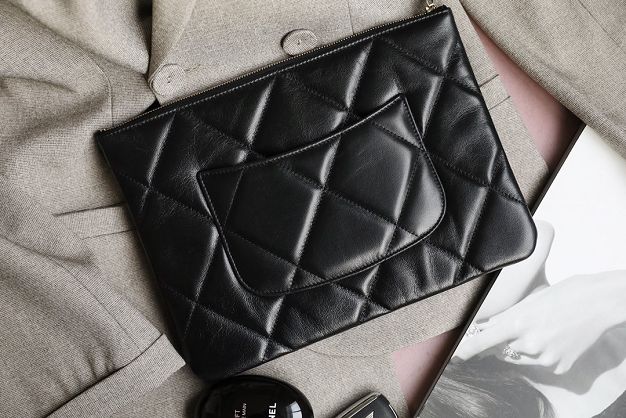 CC original lambskin 19 pouch AP0951 black