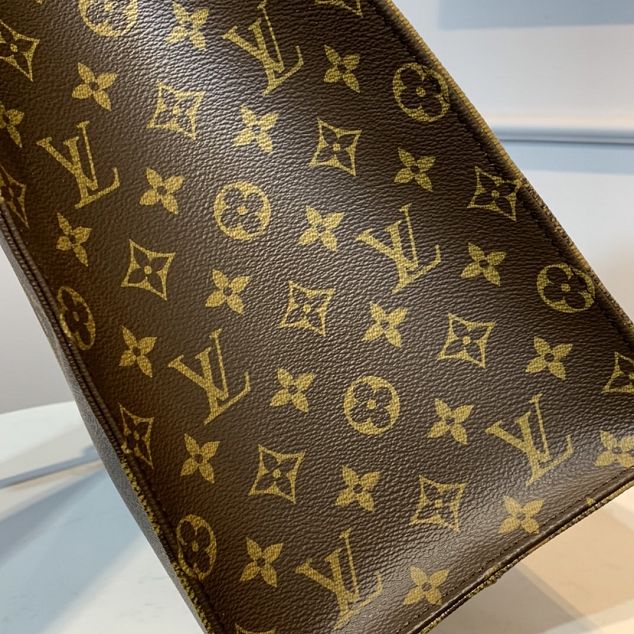 Louis vuitton original handmade monogram giant canvas onthego tote bag M44576