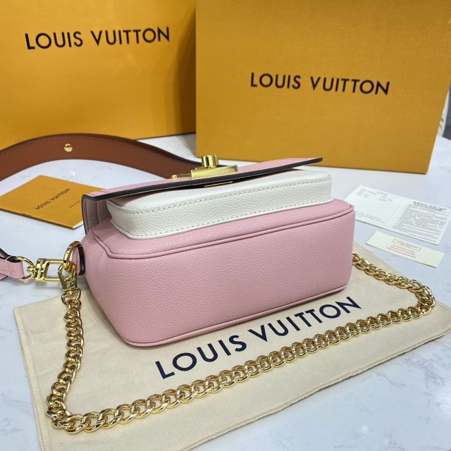 Louis vuitton original calfskin lockme tender bag M58555 pink