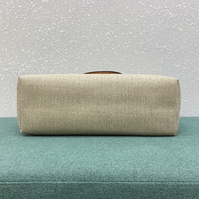 Celine original textile cabas tote 190062 grey