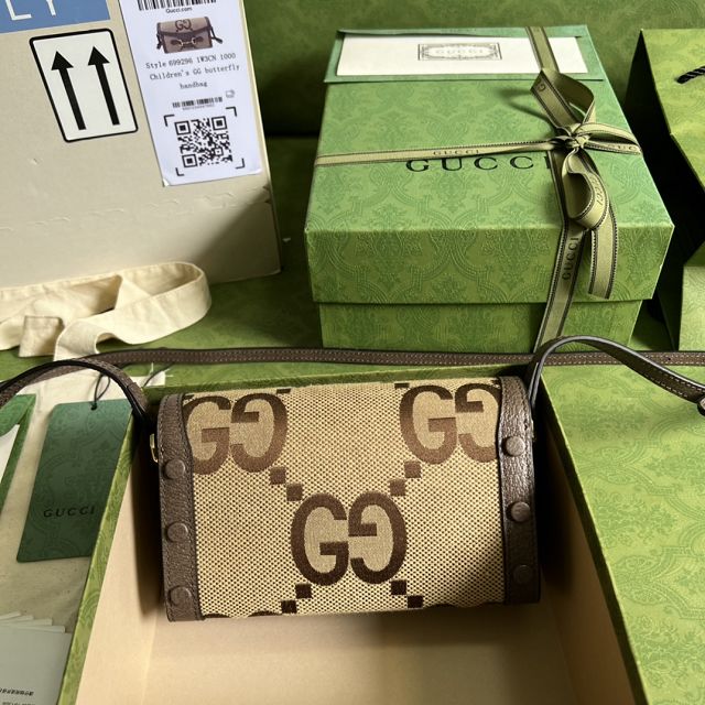 GG original canvas horsebit 1955 mini bag 699296 camel