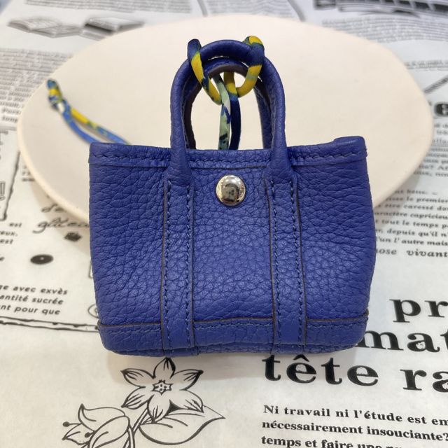 Hermes original calfskin bag charm H103229