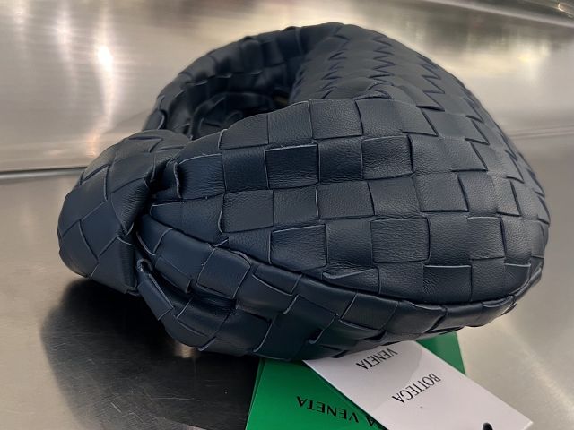 BV original lambskin mini jodie bag 651876 deep blue