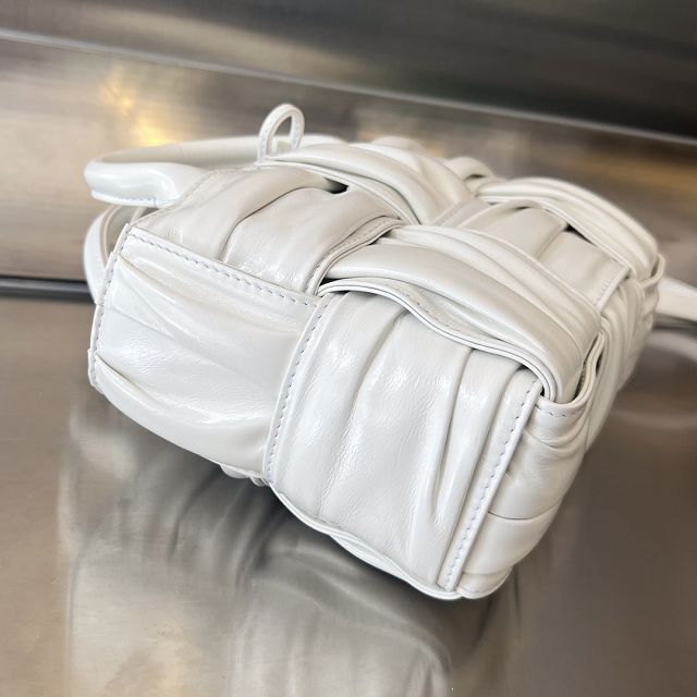 BV original calfskin candy arco tote bag 729029 white