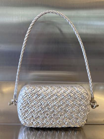 BV original calfskin knot on strap 717623 silver