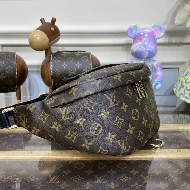 2023 Louis vuitton original monogram canvas bumbag m43644 black