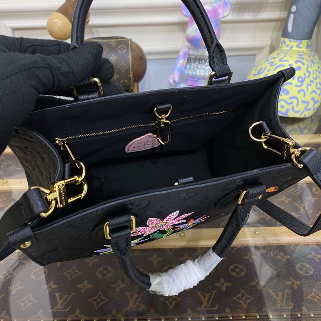 2023 Louis vuitton original calfskin onthego pm M21732 black