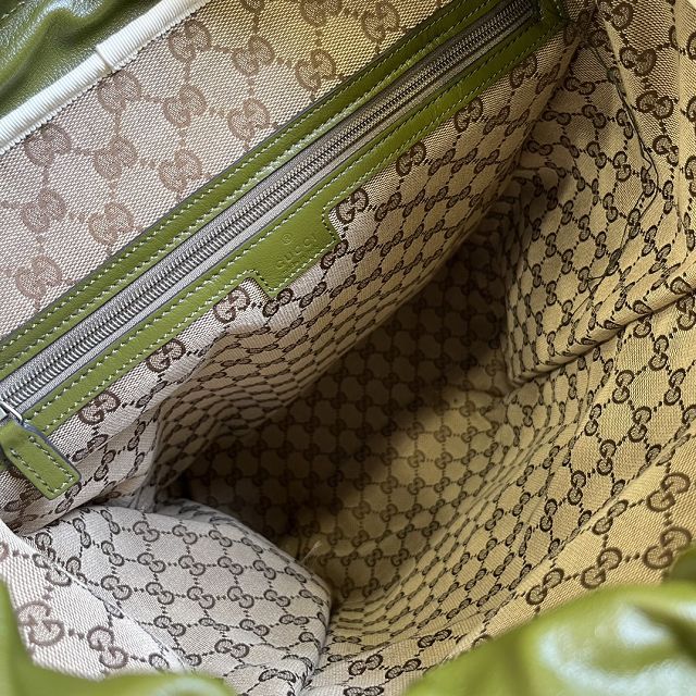 GG original calfskin backpack 725657 green