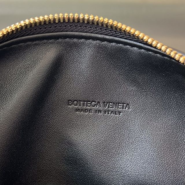 BV original lambskin mini wallace bag 754443 black