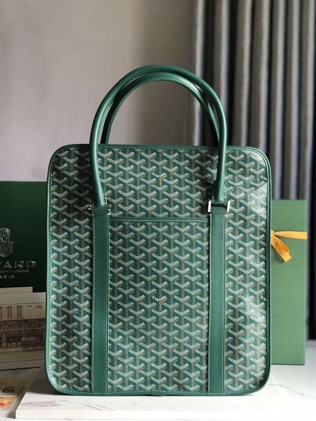 Goyard original canvas bourgogne bag GY0062 green