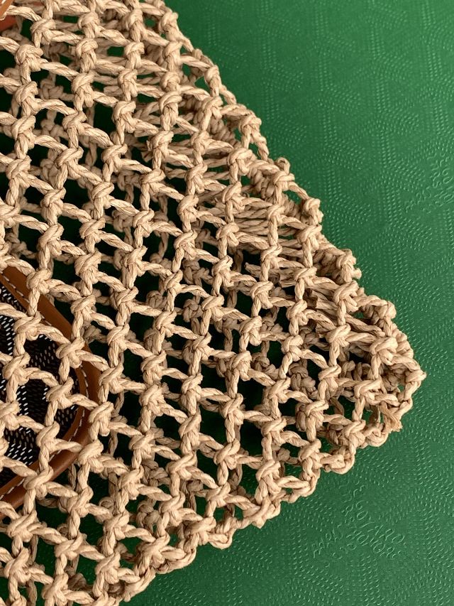 Goyard original raffia mesh aligre bag GY0122 black