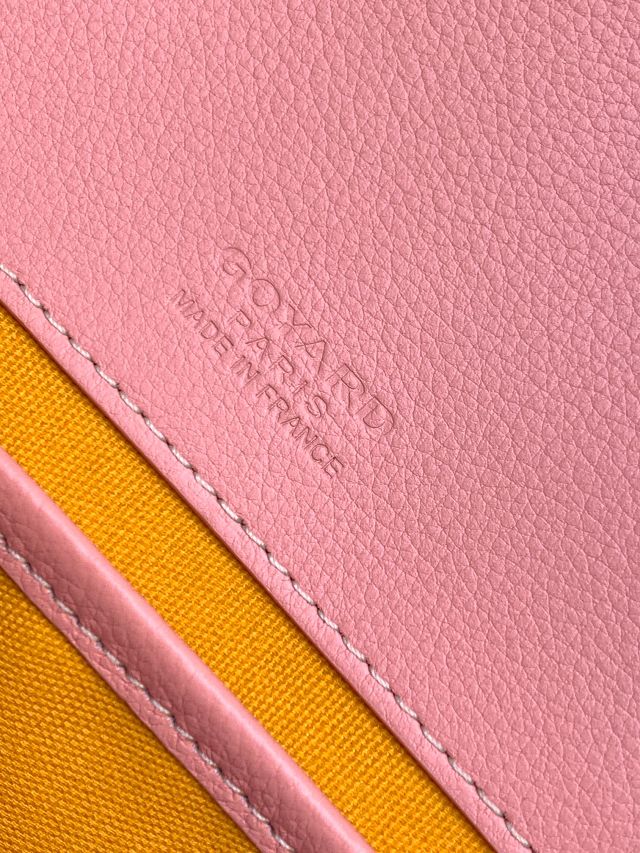 Goyard original canvas belvedere bag GY0012 pink