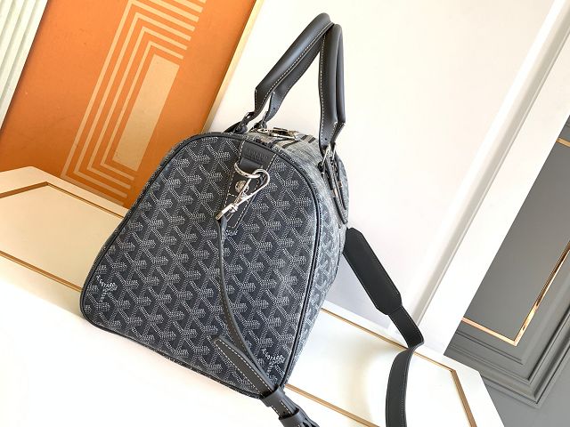 Goyard original canvas boston 45 bag GY0096 grey
