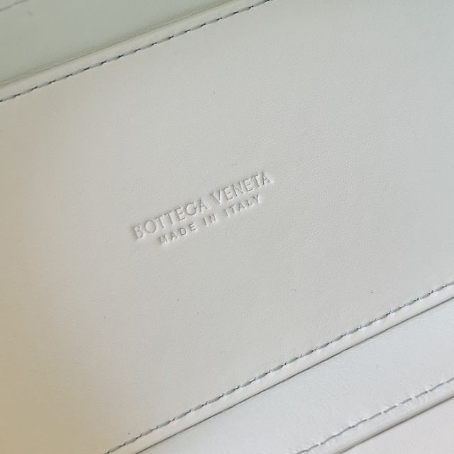 BV original lambskin mini vanity case 743551 glacier