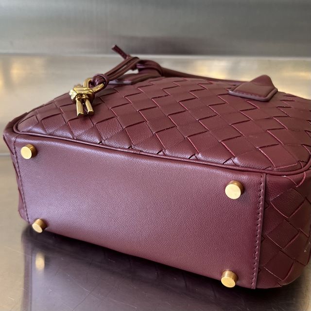 BV original lambskin small getaway bag 776736 barolo