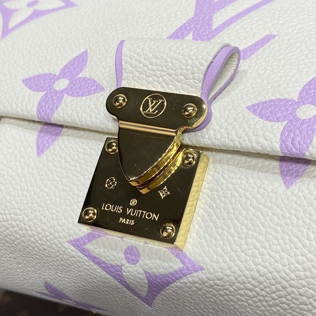Louis vuitton original calfskin favorite bag M45836 white&purple