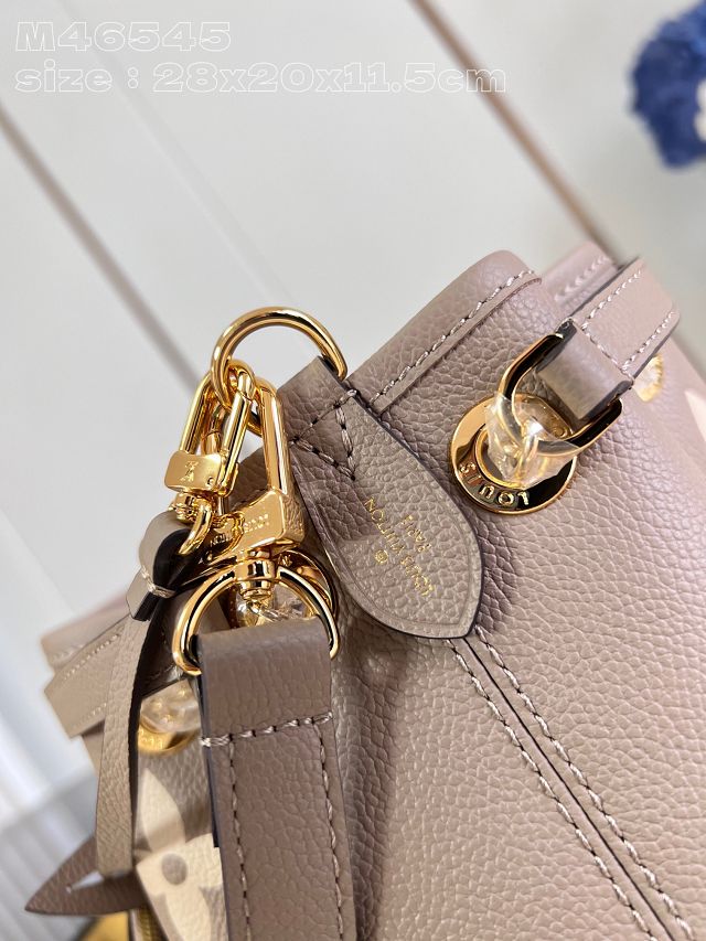 2024 Louis vuitton original calfskin bundle bag M25453 grey