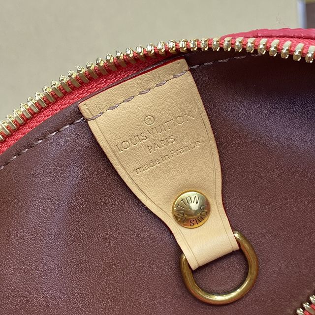 Louis vuitton original soft calfskin speedy P9 25 M24425 red