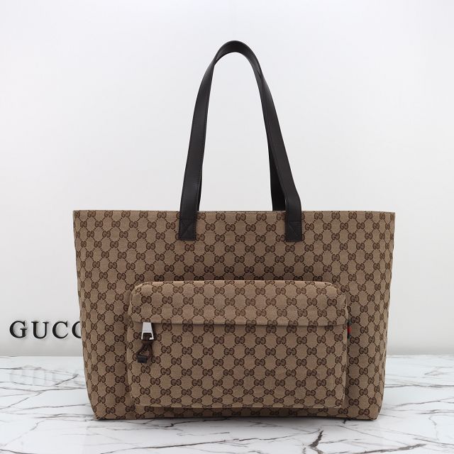 GG original canvas large tote bag 802166 beige
