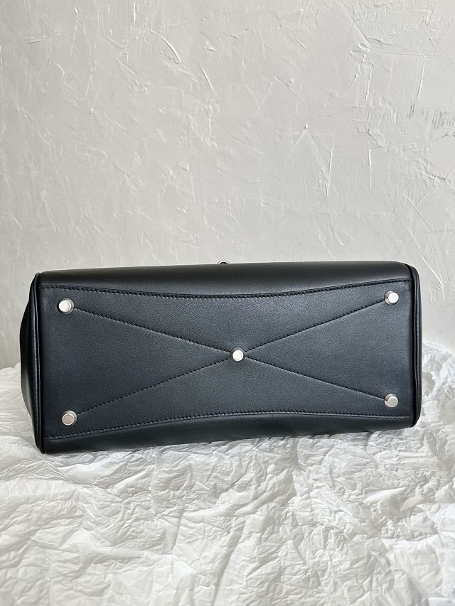 Balenciaga original calfskin bel air medium carry all bag 8054812 black