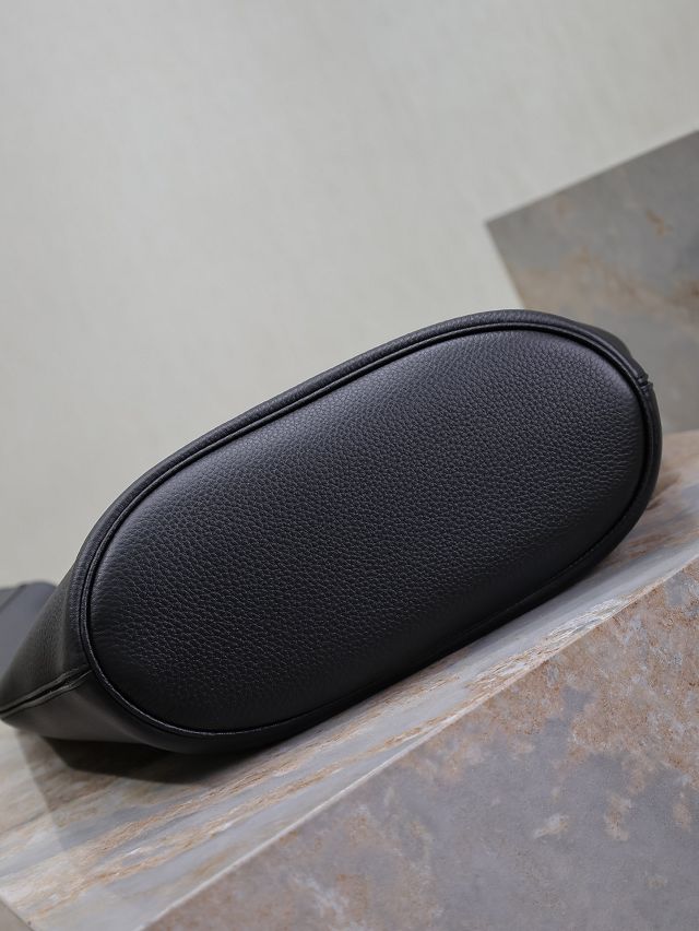 YSL original calfskin le 5A7 medium hobo bag 753823 black