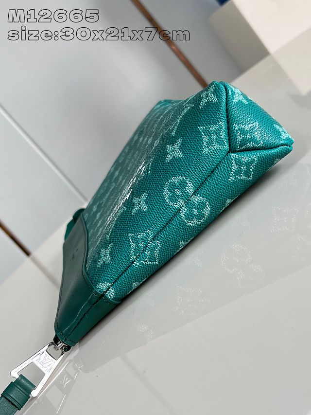Louis vuitton original monogram canvas pochette voyage M12665 green