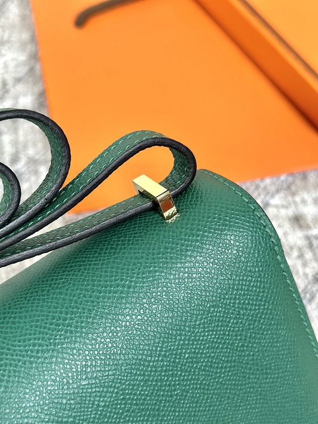 Hermes original epsom leather constance elan bag C026 malachite