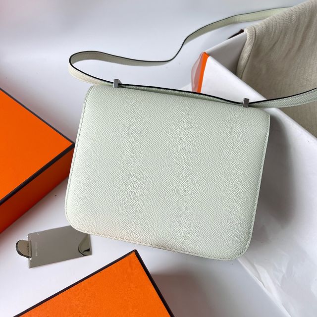 Hermes original epsom leather small constance bag C019 vert fizz