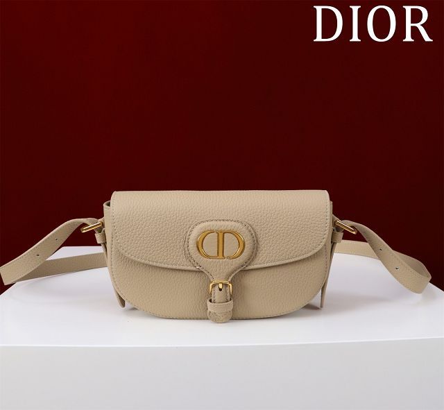 Dior original grained calfskin bobby east-west bag M9327 beige