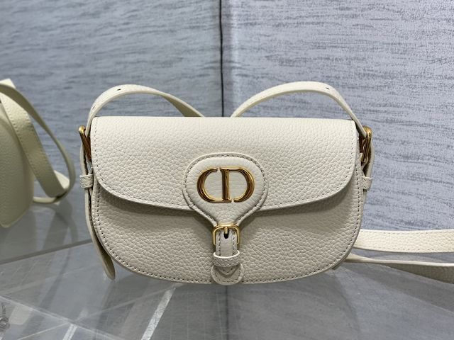 Dior original grained calfskin bobby east-west bag M9327 white
