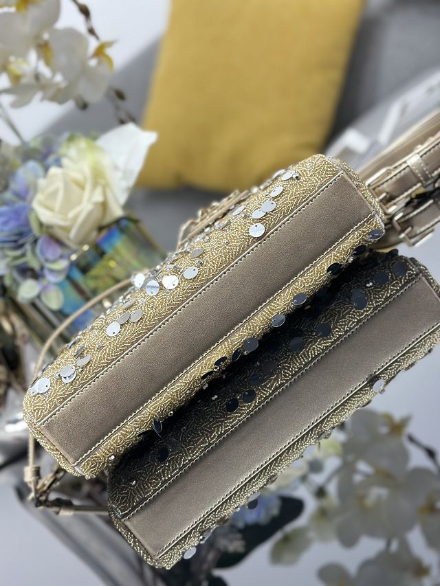 Dior original lambskin medium lady D-Joy bag M0540