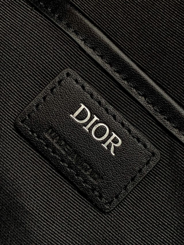 Dior original nylon 8 backpack 1EIBA178-2 black