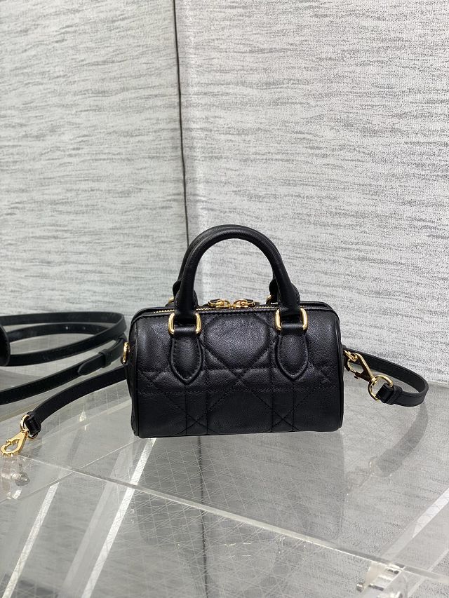Dior original calfskin groove 17 nano bag S4000 black