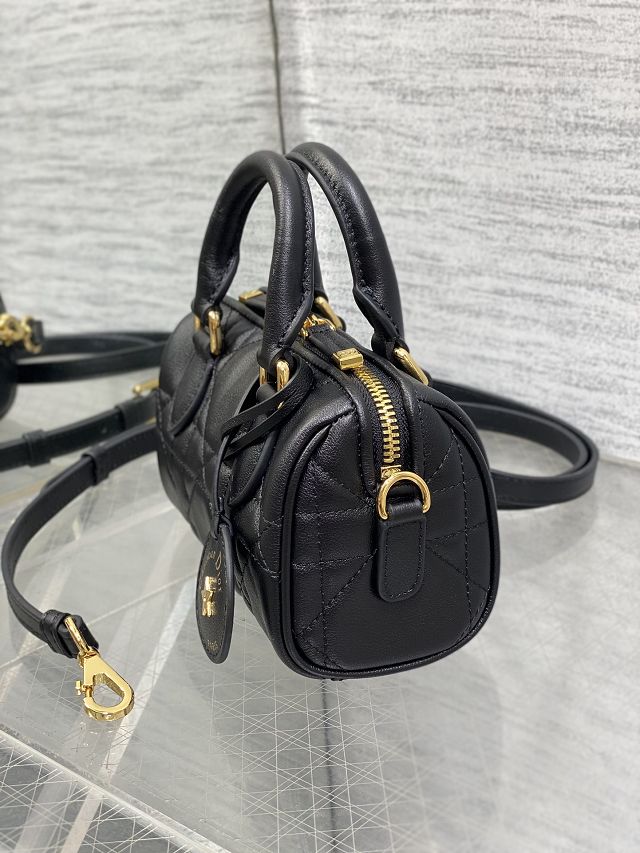 Dior original calfskin groove 17 nano bag S4000 black