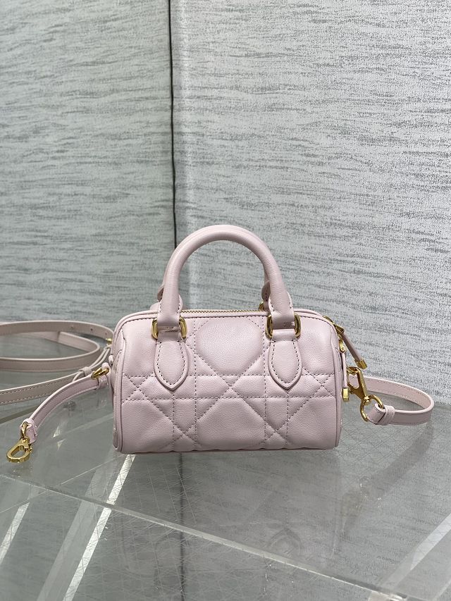 Dior original calfskin groove 17 nano bag S4000 pink