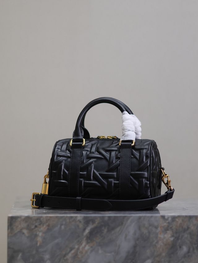 Dior original calfskin groove 20 bag M1364-2 black
