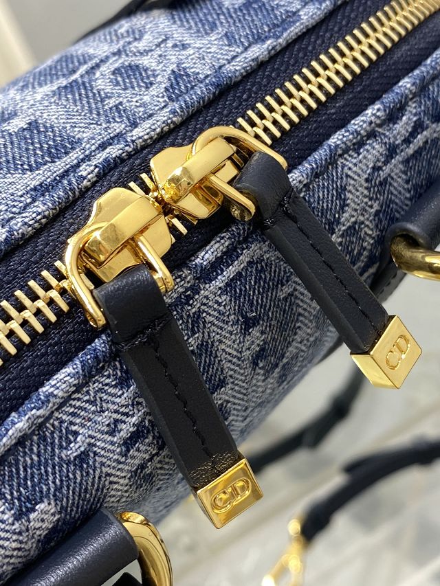 Dior original denim groove 17 nano bag S4000 blue