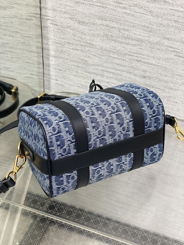 Dior original denim groove 20 bag M1364 blue