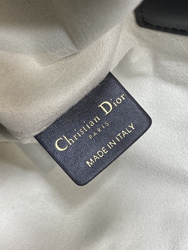 Dior original calfskin medium toujours bag M2821 white&black