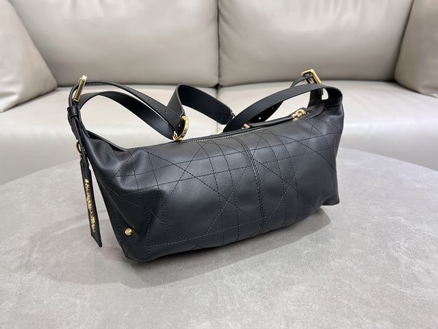 Dior original calfskin small D-Journey bag M2416 black