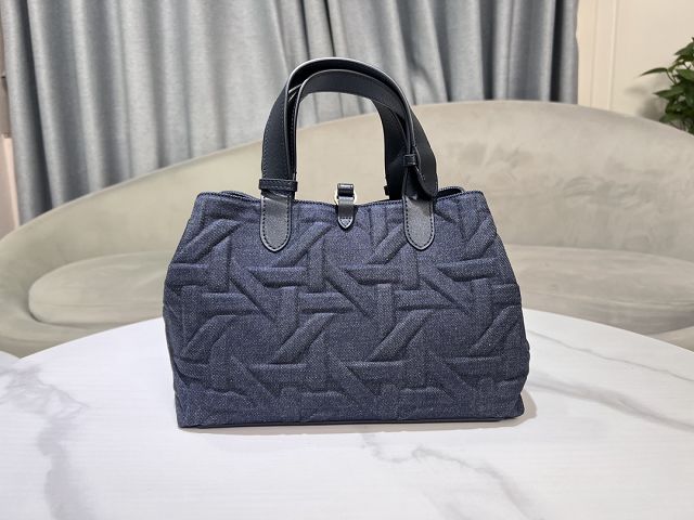 Dior original denim medium toujours bag M2821 dark blue
