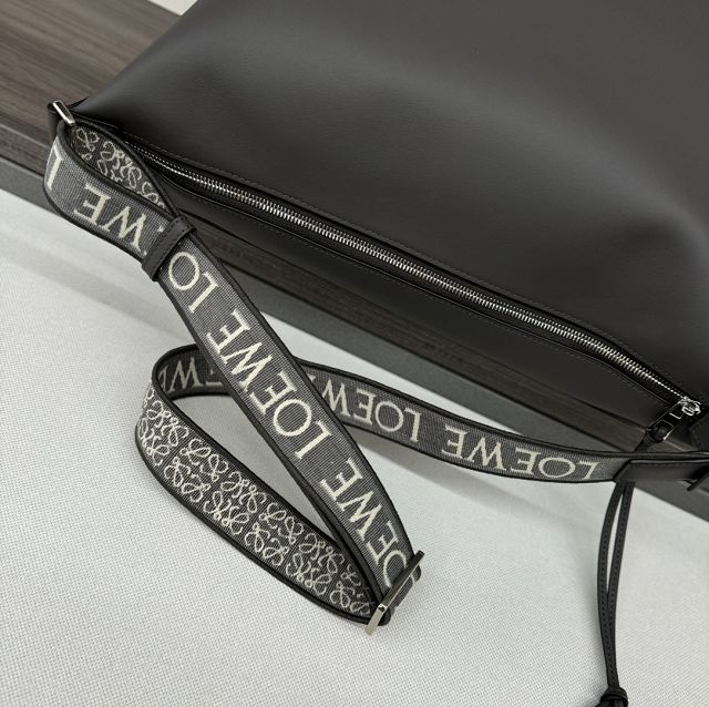 Loewe original calfskin cubi crossbody bag B906K70 grey