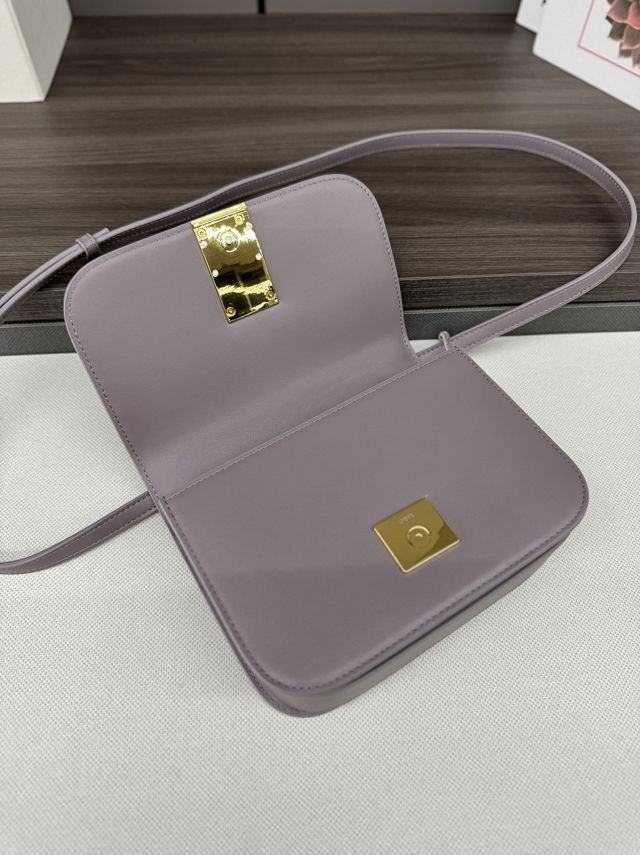 Loewe original calfskin mini goya shoulder bag A896W55 light purple