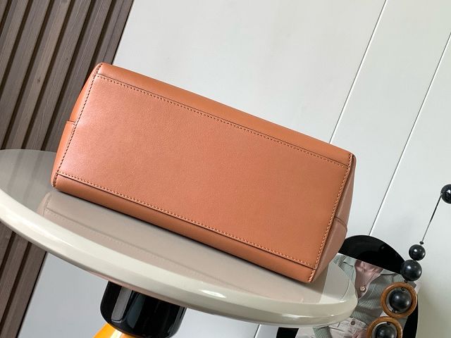 Loewe original calfskin  medium anagram tote bag A223T41 brown