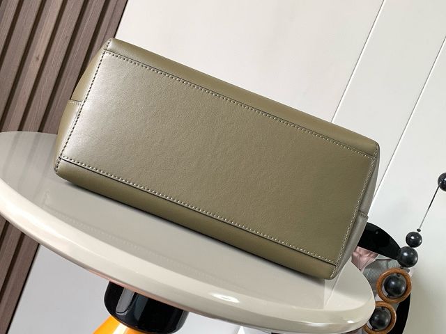 Loewe original calfskin  medium anagram tote bag A223T41 khaki green